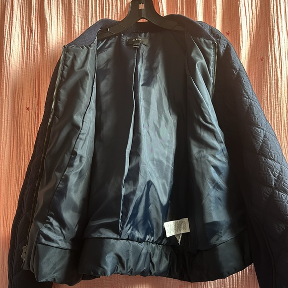 EUC J. Crew Quilted Jacket, L - Picture 8 of 12